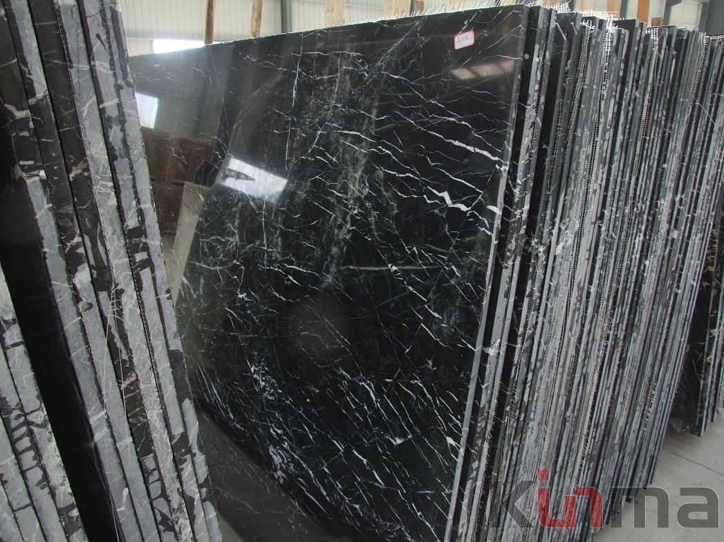 Nero Marquina slab