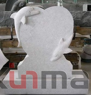 Best quality heart shaped tombstone price
