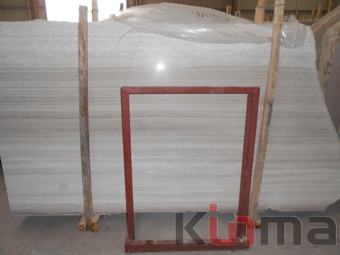 Guizhou Wood Line Grey Marble Big Slabs