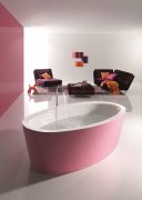 BICOLOUR series of free-standing bathtub