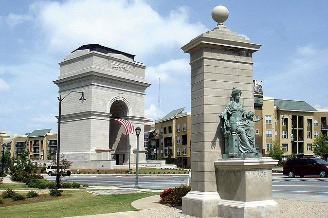 New monumental Arch in the USA, dedicated to the Millennium