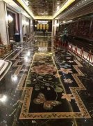 Hotel marble mosaic pattern
