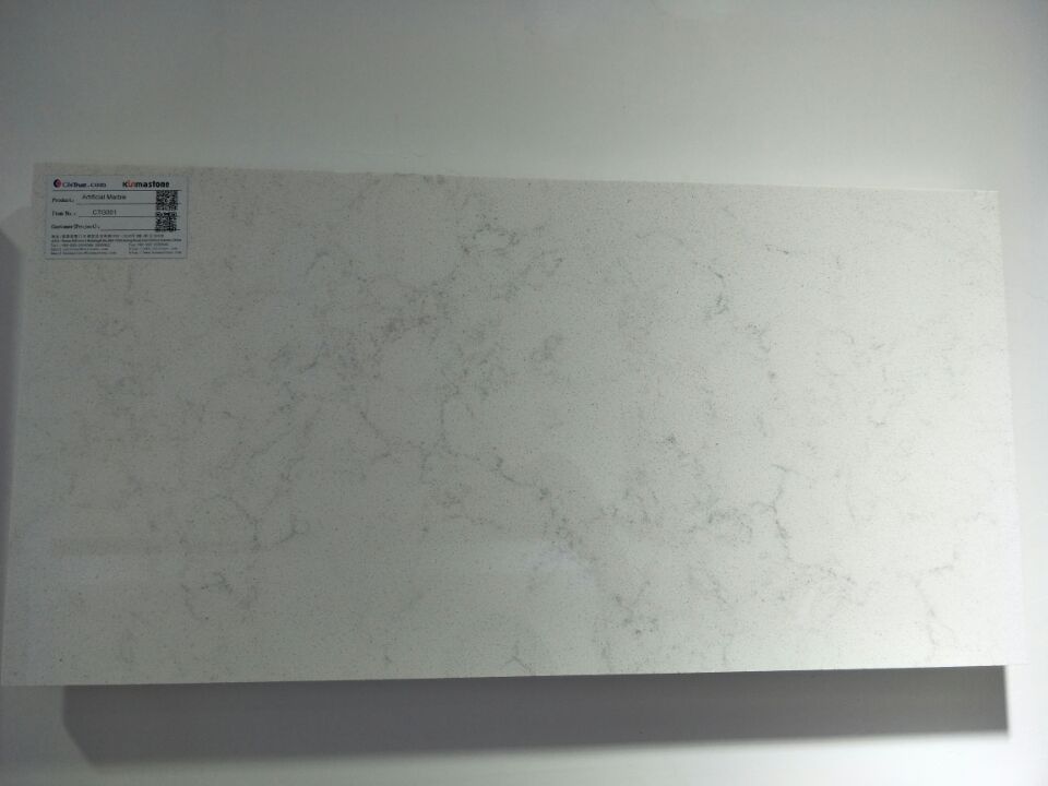 big slabs artificial marble counter tops