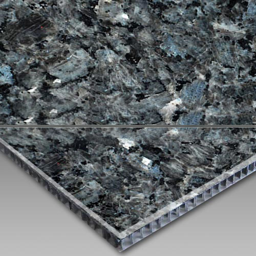 Blue Pearl-Aluminum Honeycomb Laminated Panel