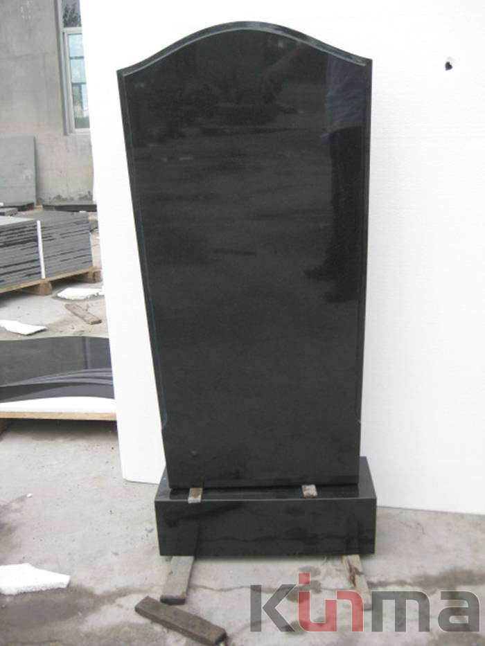 Traditional Back Granite tombstone