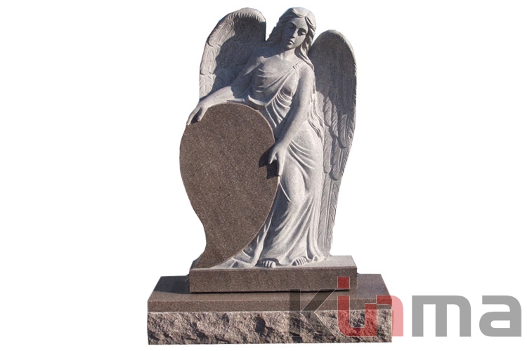 Low price tombstone with angel