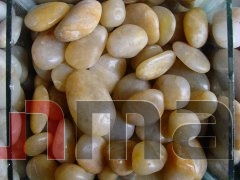 CTPB019 2-3cm Yellow freestone pebbles