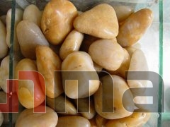 CTPB020 3-5cm Yellow freestone pebbles
