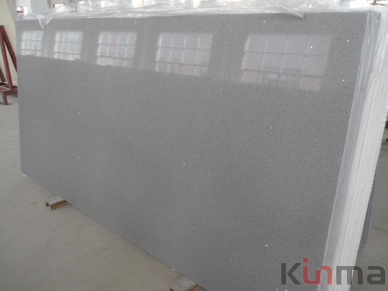 Artificial grey quartz KM112