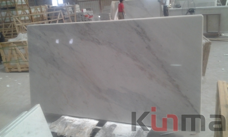 White countertop marble slabs