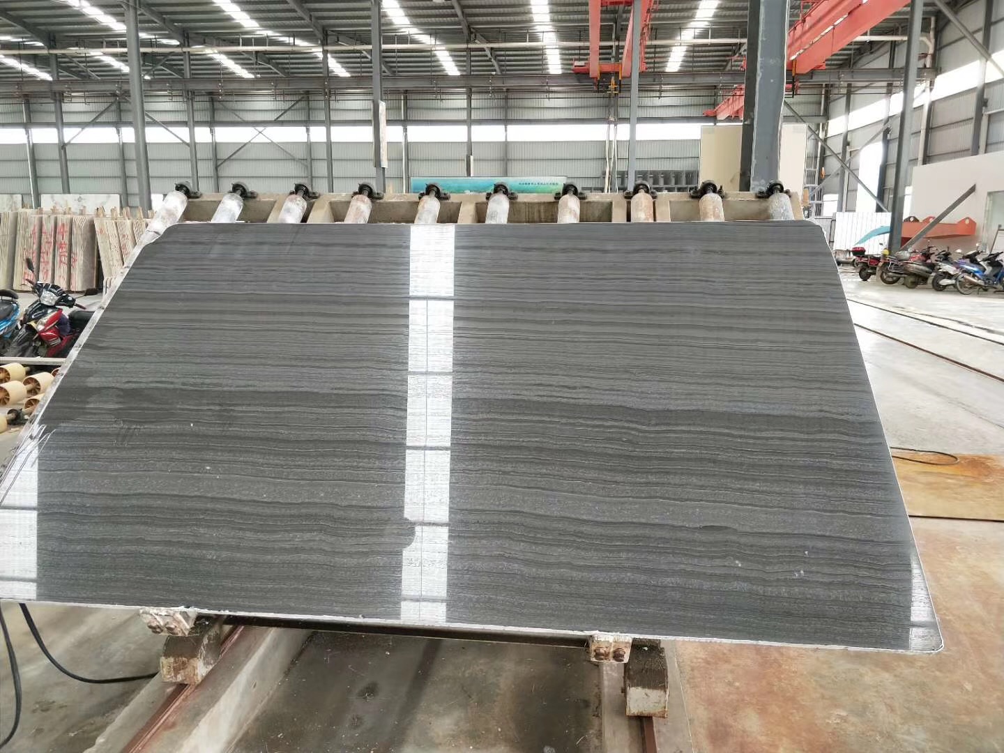 Black wooden marble slab-4