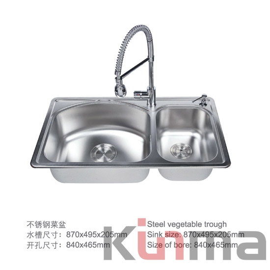 <b>stainless steel kitchen sink</b>