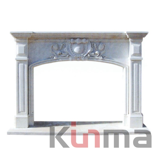 artificial marble fireplace surround