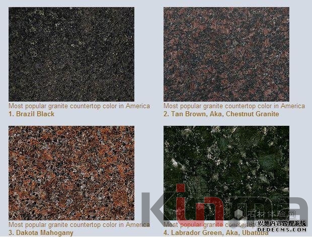 Top 10 Popular Granite Countertop Colors In Usa Stone News
